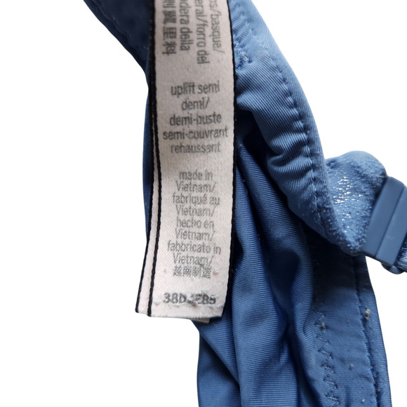 Victoria's Secret Uplift Demi Semi-Convertible Bra 38D Blue Shimmer - Picture 4 of 4